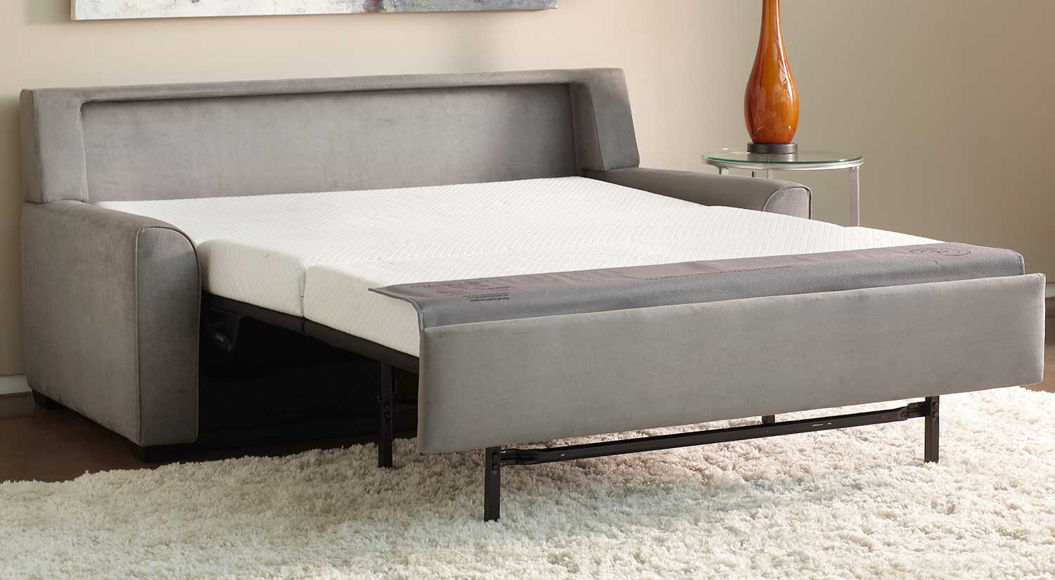 Adalyn Two Seater Sofa Sleeper Queen Gel Sand / Mink