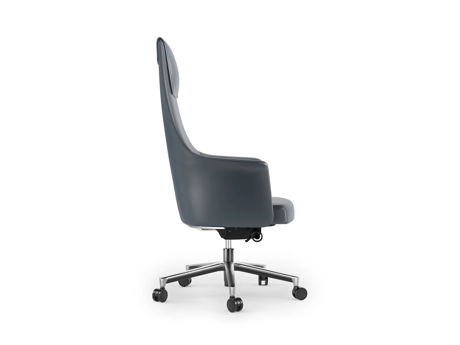 Bolo Office Chair in Ocean Leather