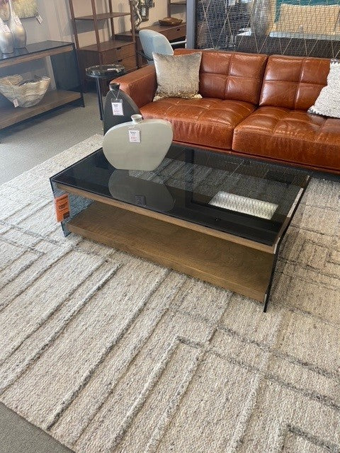 Fiction Coffee Table in Pecan Smoke Finish