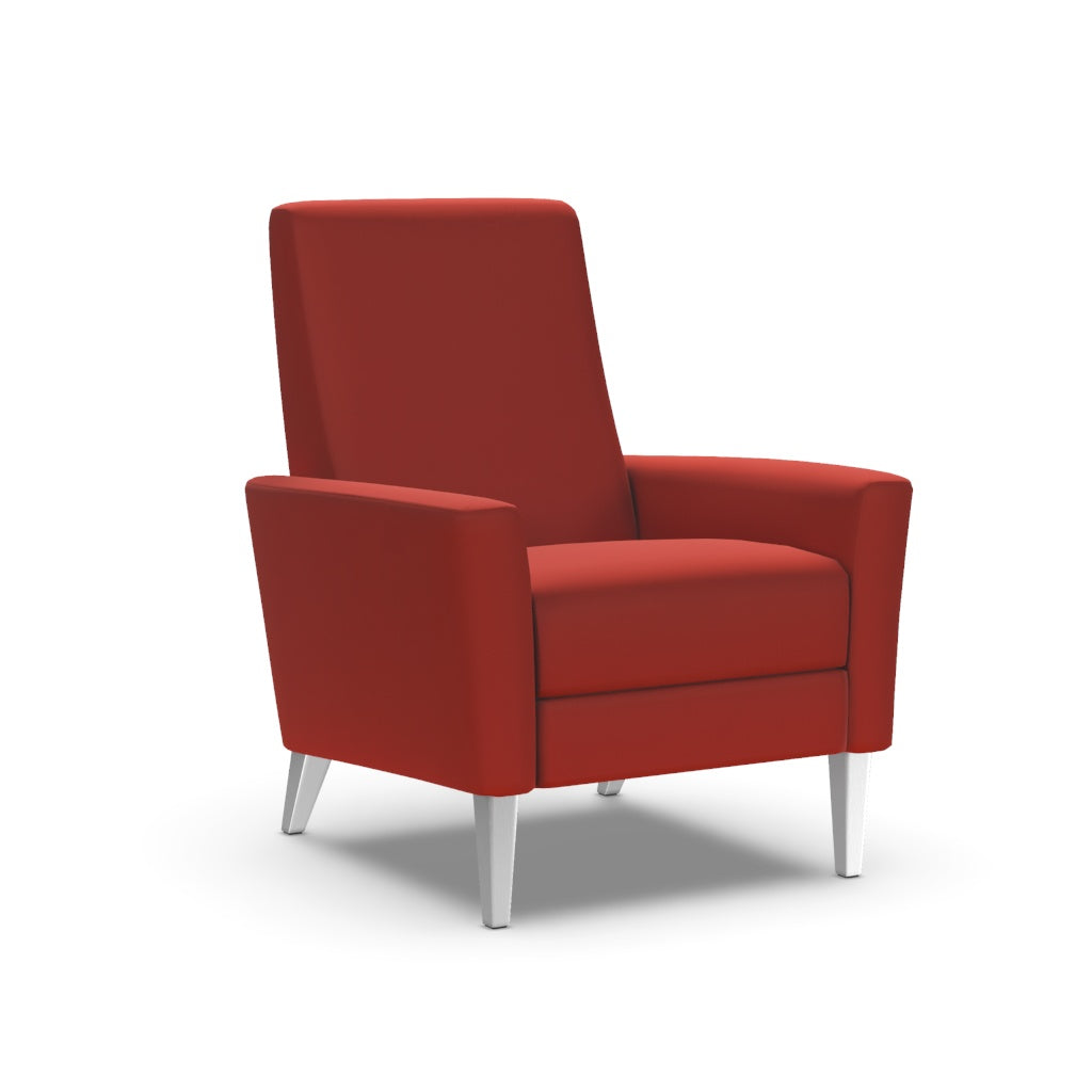 Vida Recliner Chair in Elmo Nantucket Red