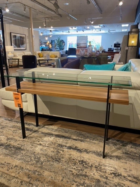 Terrace Console table in Natural Walnut