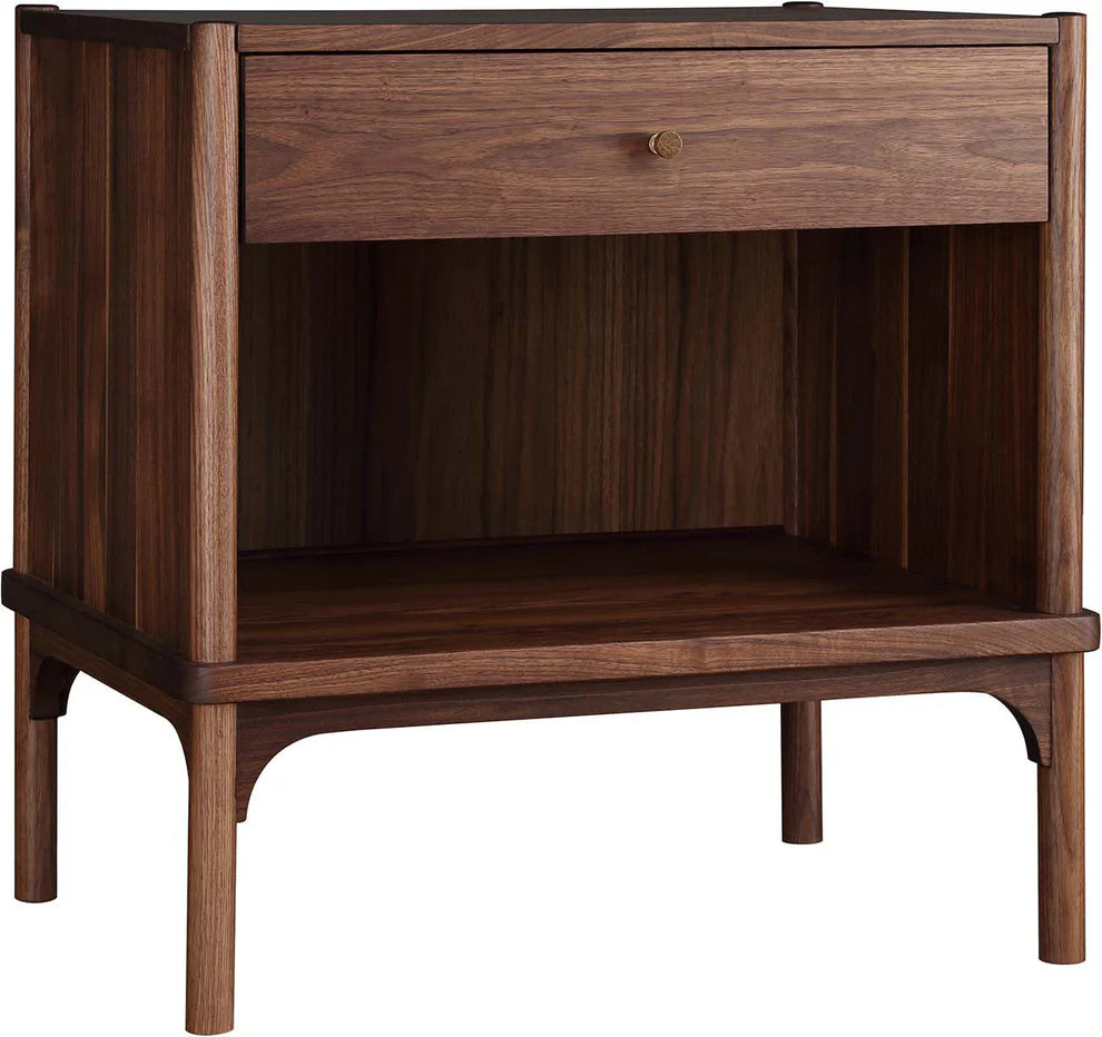 Walnut Grove Open Nightstand