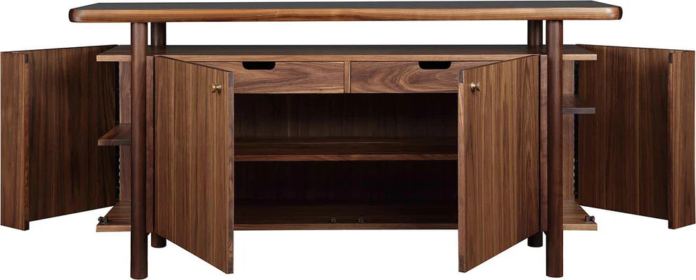 Walnut Grove Credenza with Stone top