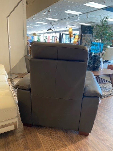 Tudor Chair in Indios Mushroom Leather