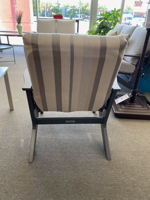 Wexler Outdoor Cushion Armchair in Sensory Dove