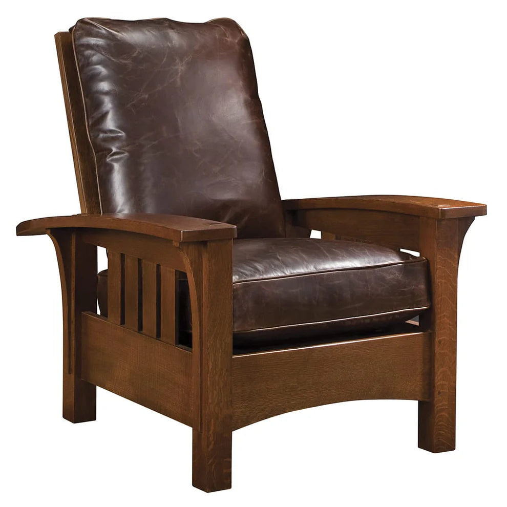 Bow Arm Morris Chair with Loose Cushion