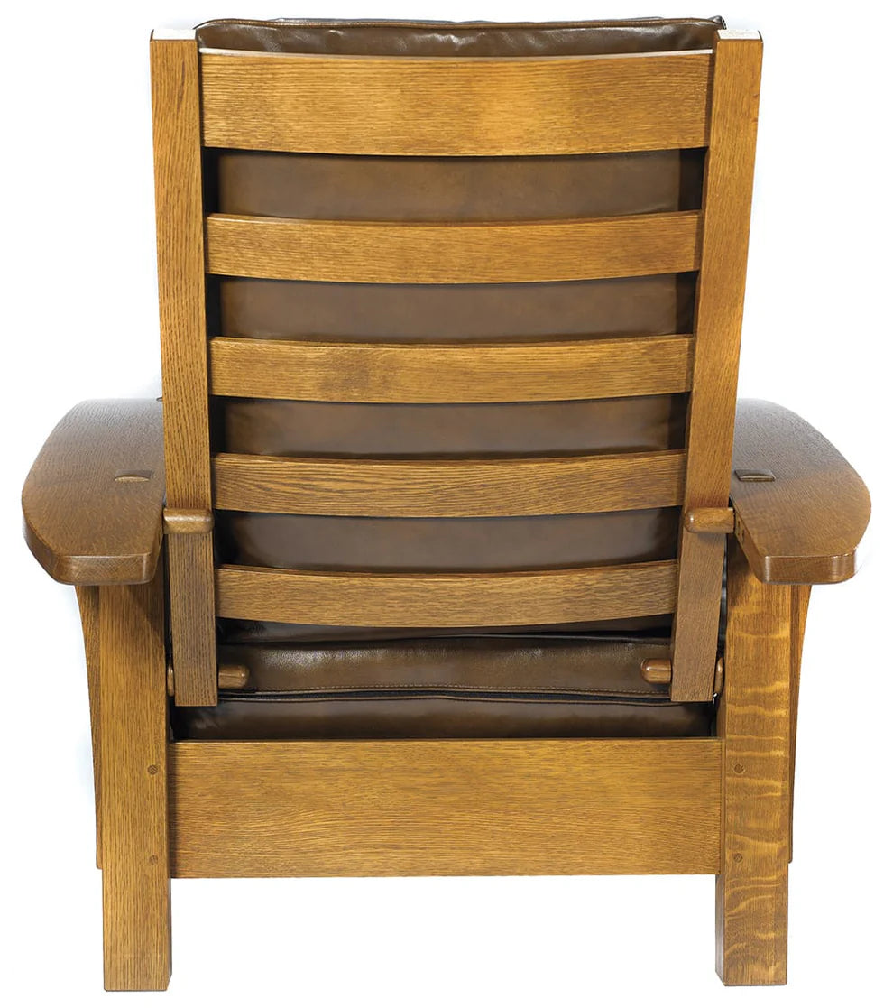 Bow Arm Morris Chair with Loose Cushion