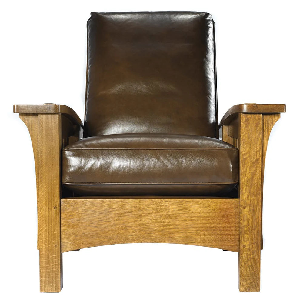 Bow Arm Morris Chair with Loose Cushion
