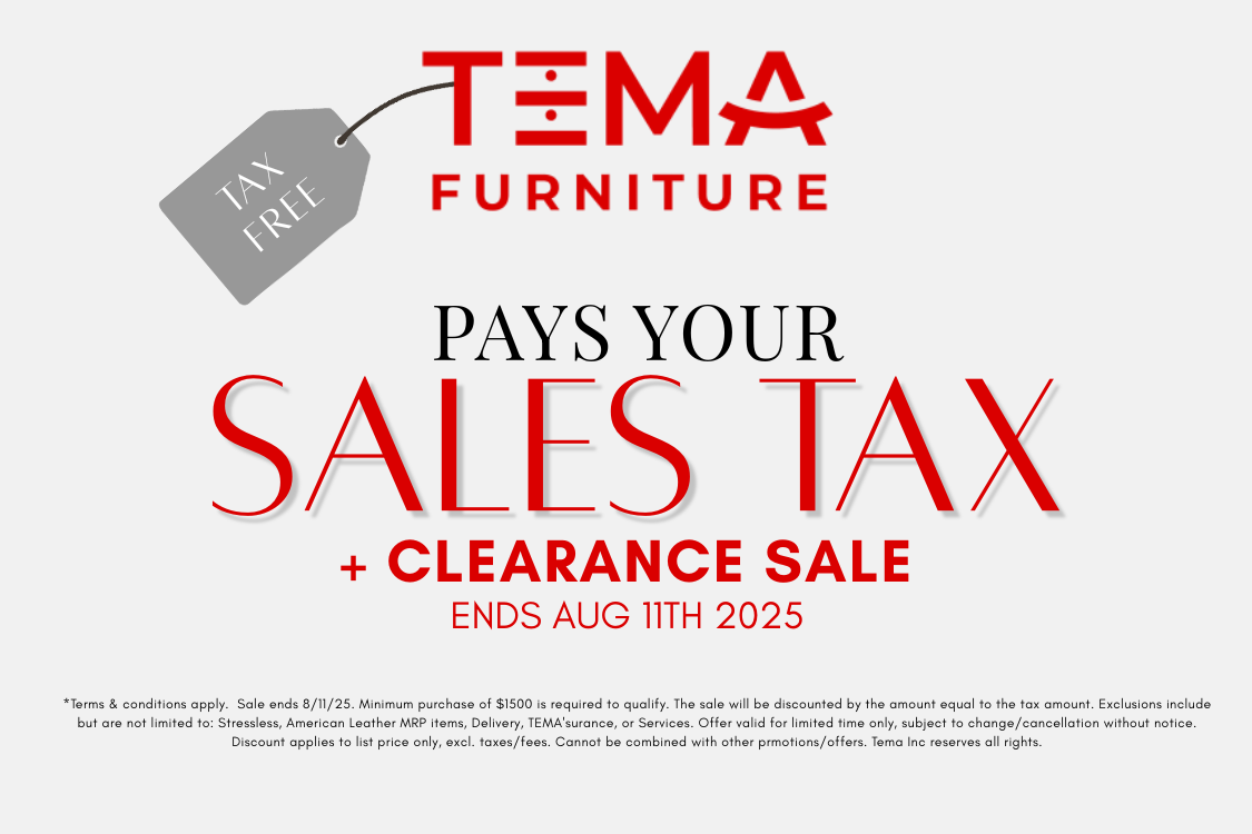 TEMA pays your sales tax