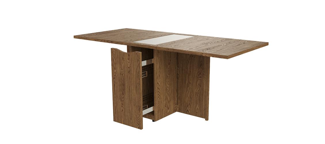 Dinning 101 Multi-Function table in Walnut Lacquer