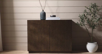 Avalon Console in Black Walnut