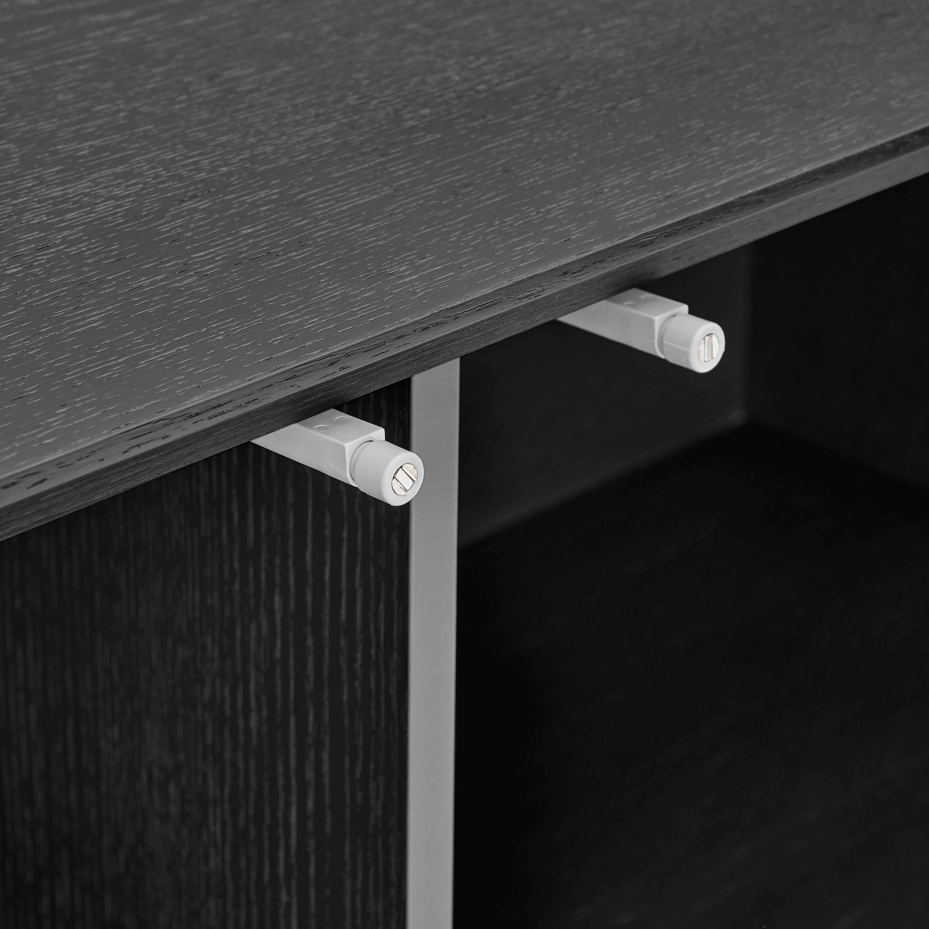 Kayla 85" Media Stand in Black