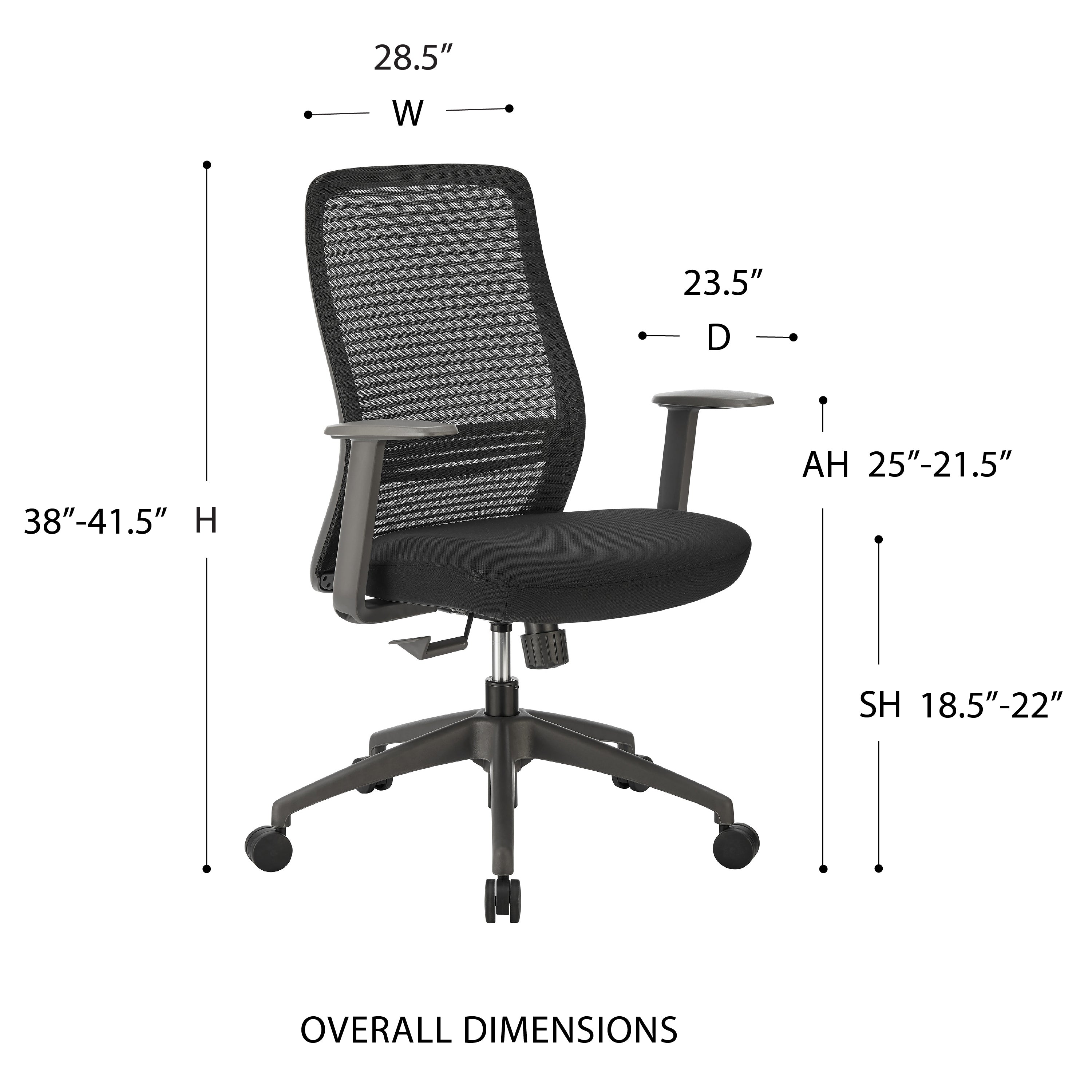 Kasper Office Chair in Black