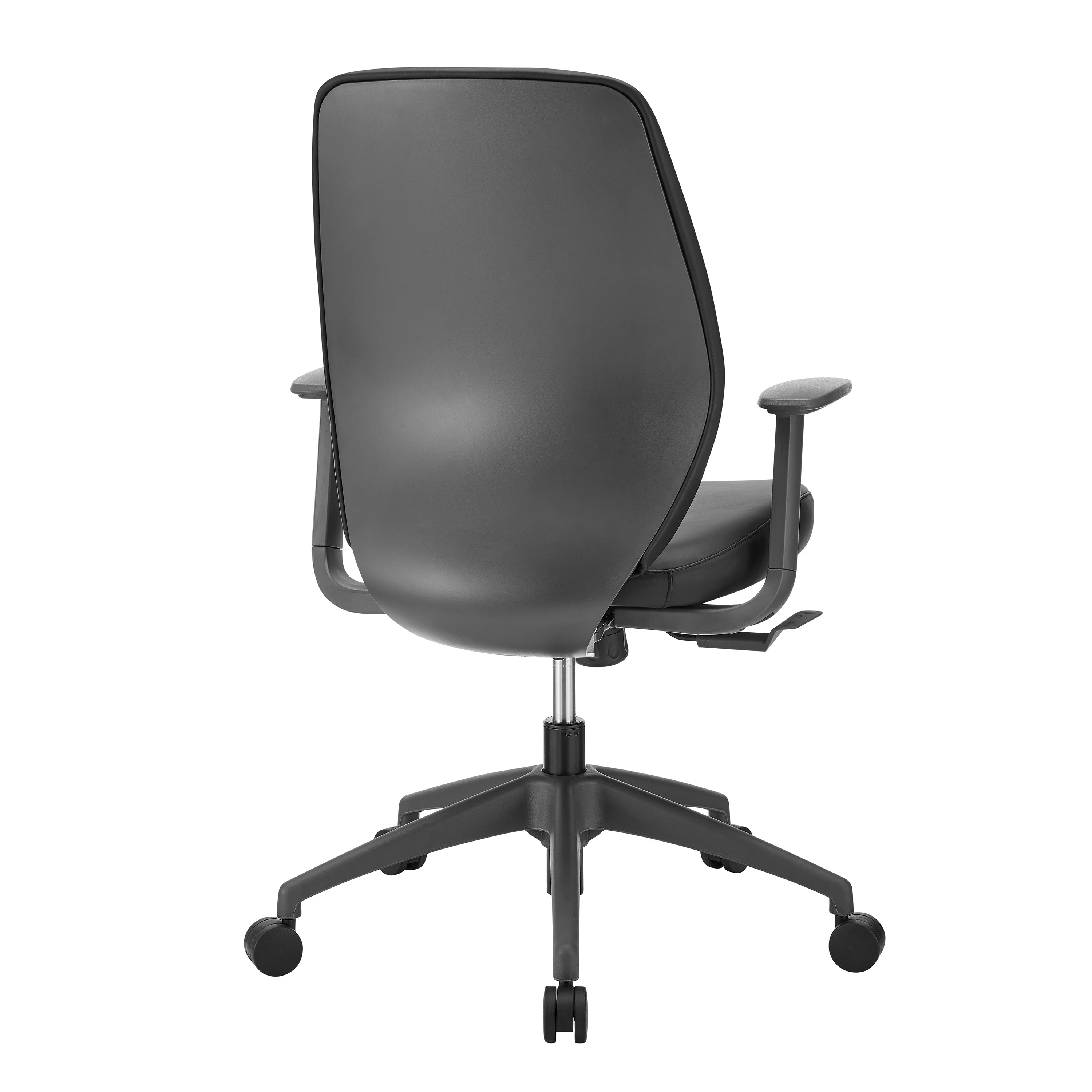 Flip Low Back Office Chair in Black