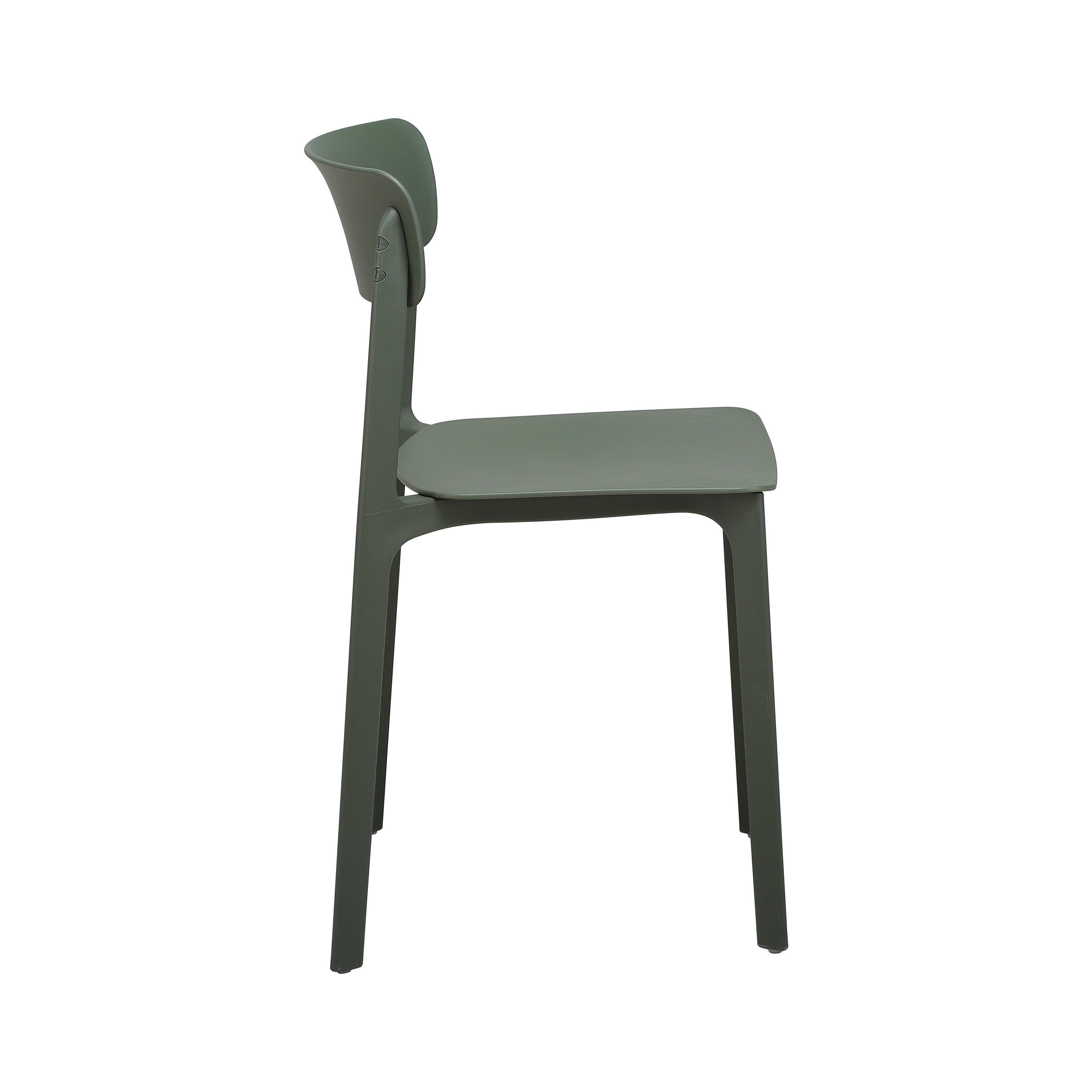 Tibo Outdoor Side Chair in Green
