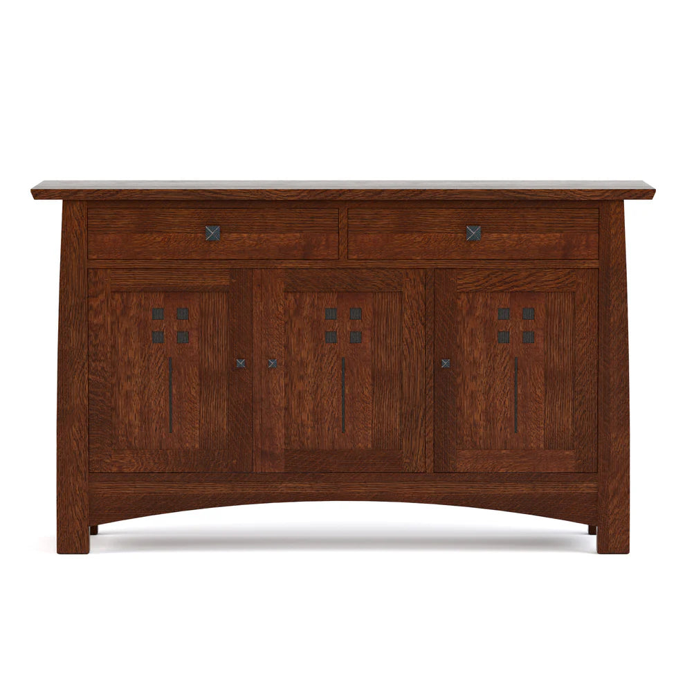 Highlands 66" Entertainment Console in Oak
