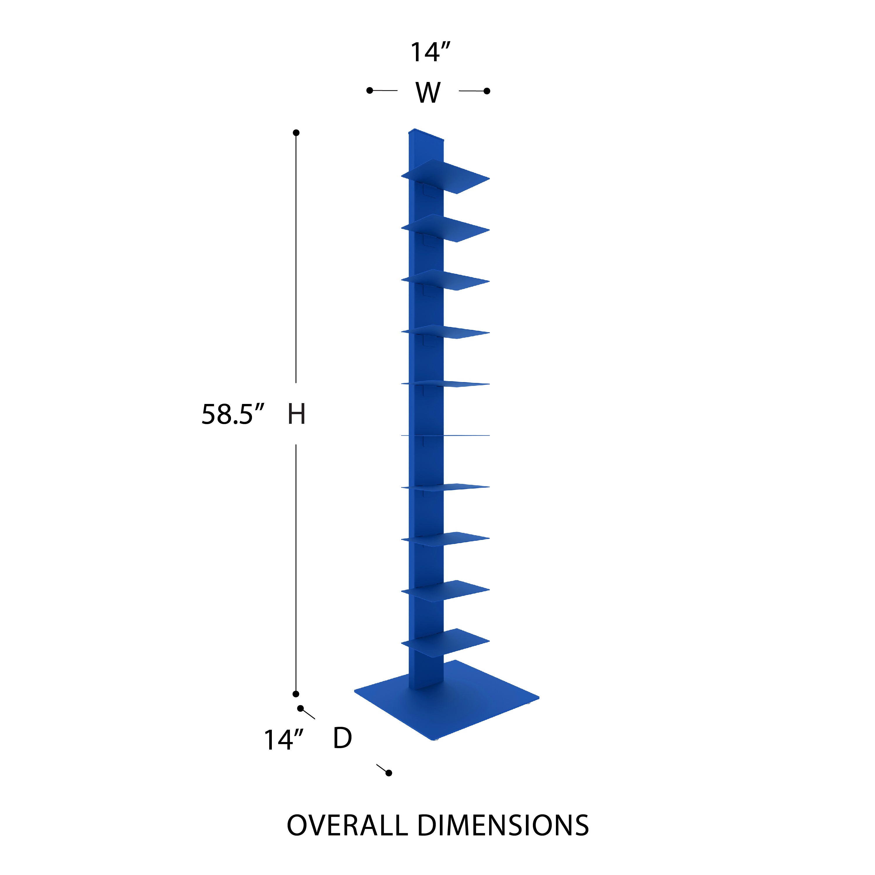 Sapiens Book Tower in Blue