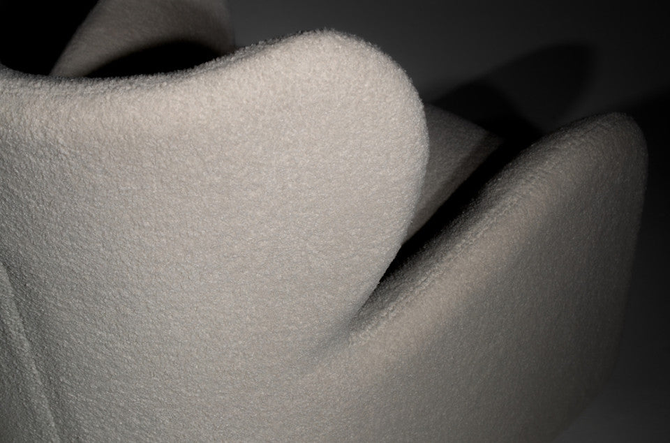 Kobe Swivel Chair in Beacon Creme