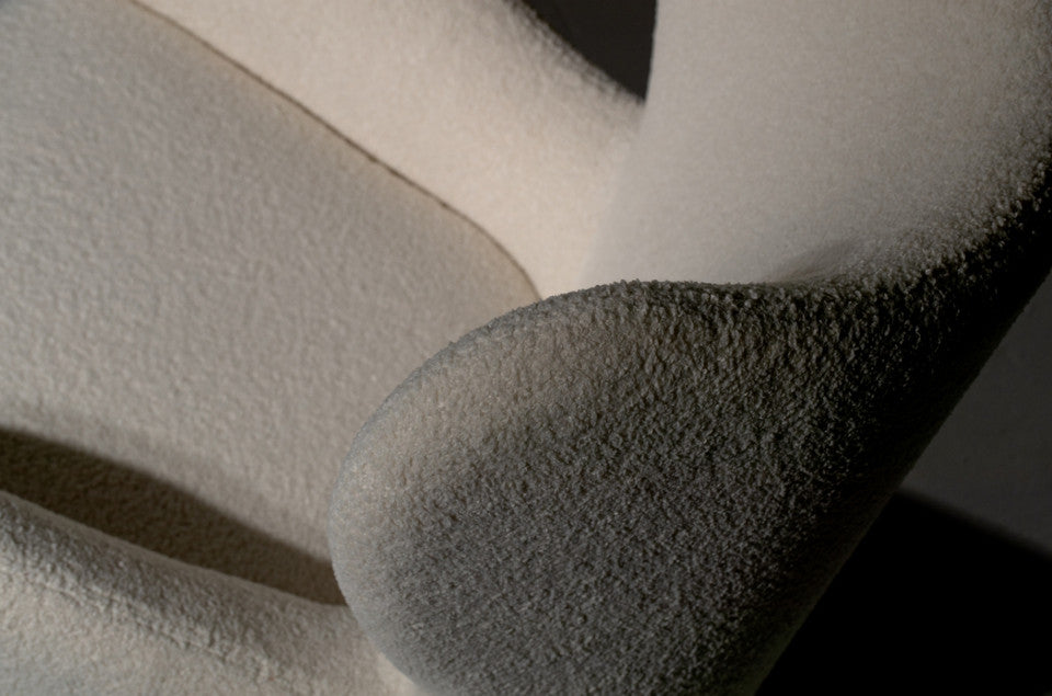 Kobe Swivel Chair in Beacon Creme