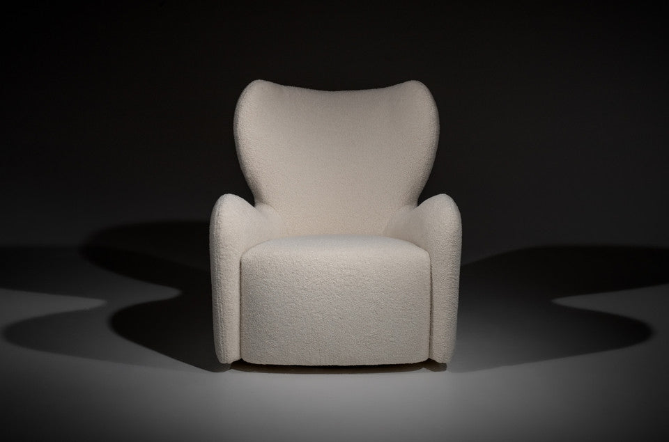 Kobe Swivel Chair in Beacon Creme
