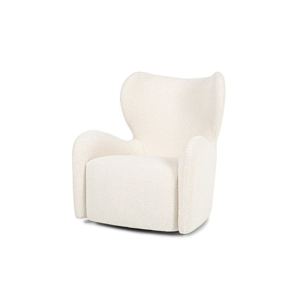 Kobe Swivel Chair in Beacon Creme