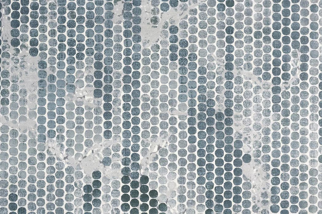 Atwell 8' x 10' Are Rug in Blue & Silver