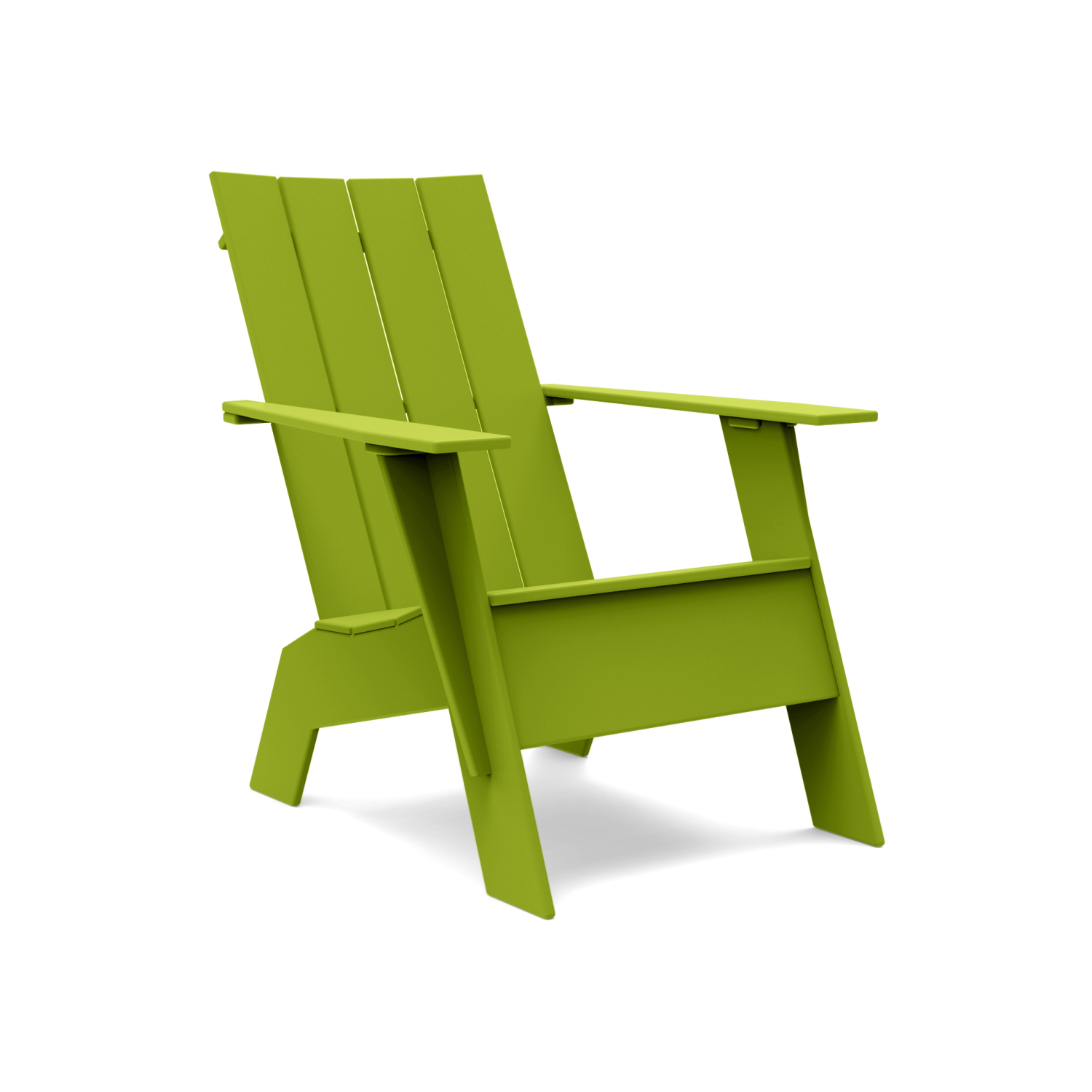 Adirondack Tall Flat Chair Green