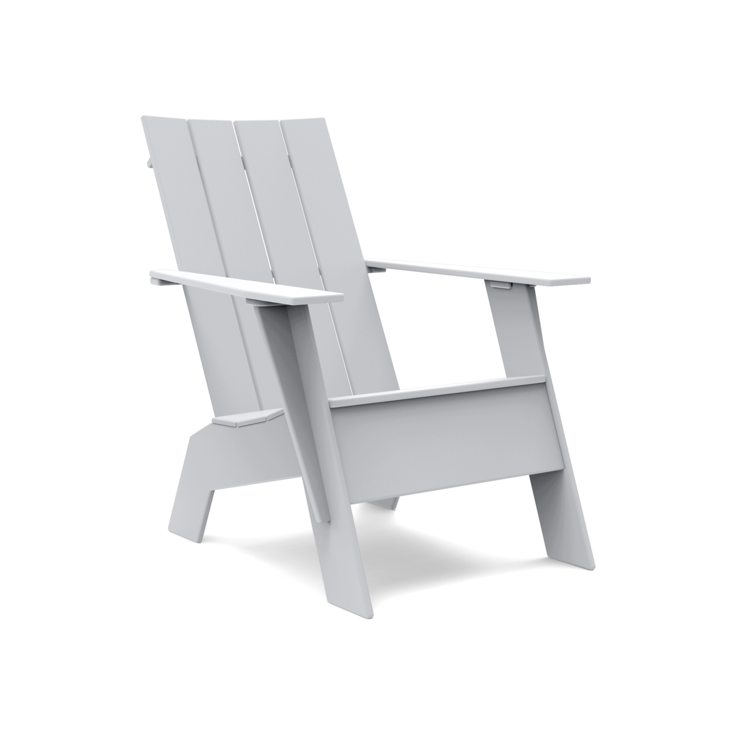 Adirondack Tall Flat Chair Off White