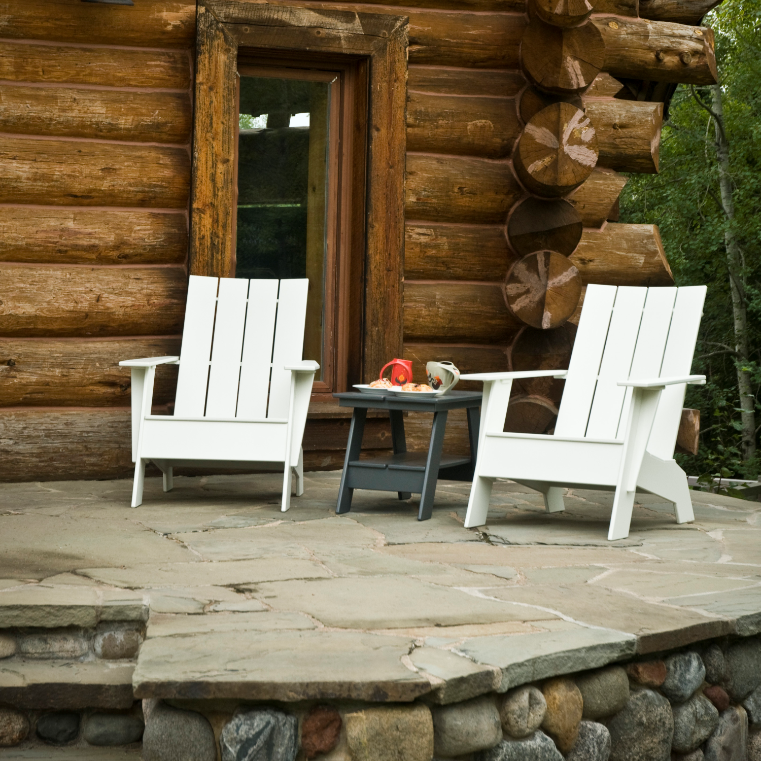 Adirondack Tall Flat Chair Lifestyle Image