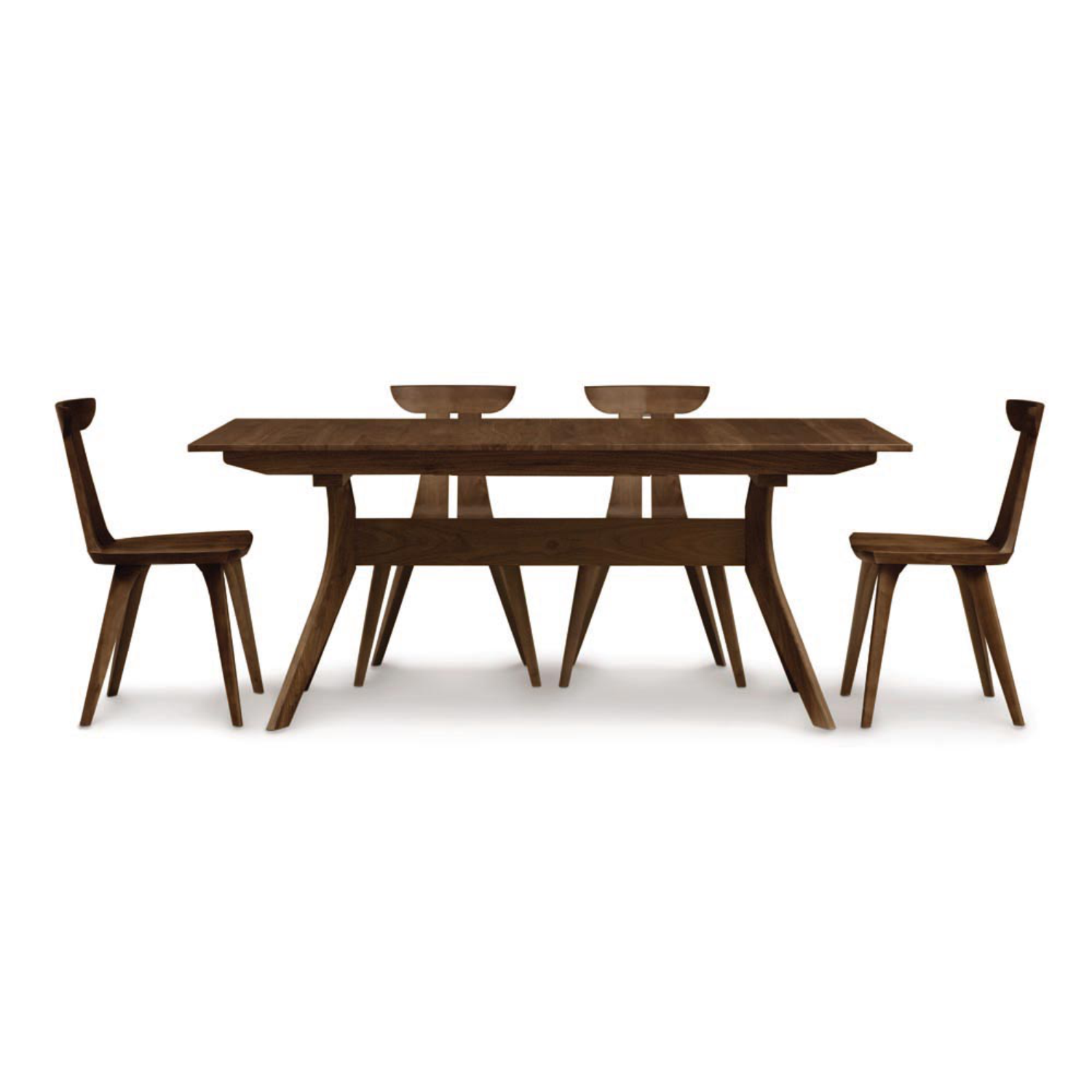 Audrey 72" Dining Table Walnut