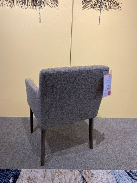 Trica Anne II Chair in Smoke Oak w Arms