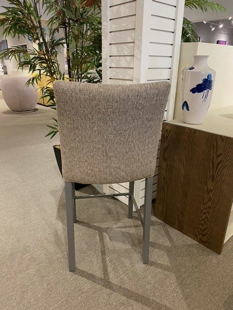 Trica Biscaro Counter Stool In Magnet & Branco