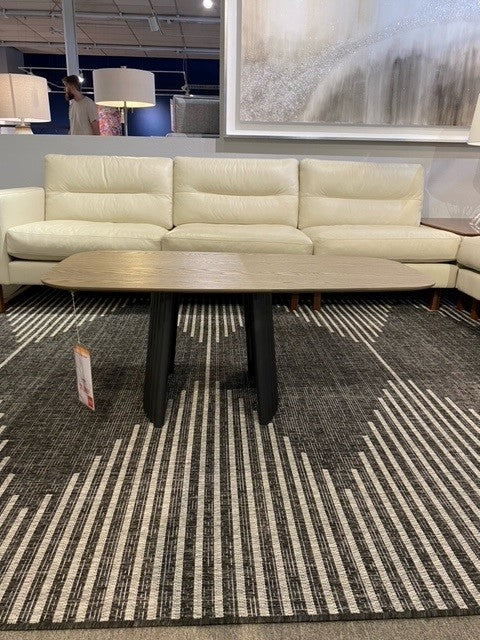 Trica Pisa Cocktail Table in Wheat & Carbon