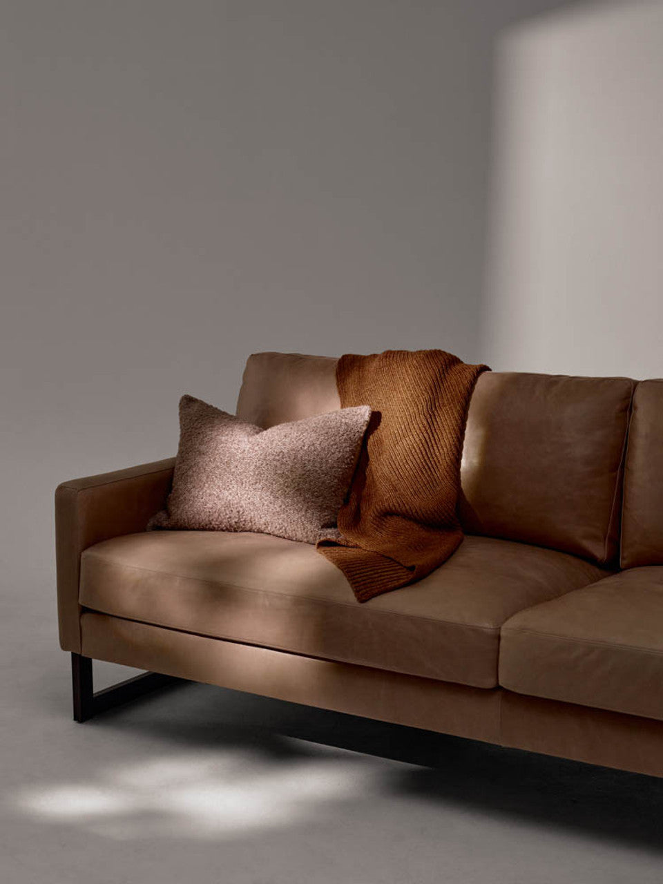 Emery 2-seater Sofa in Boris Pumbice