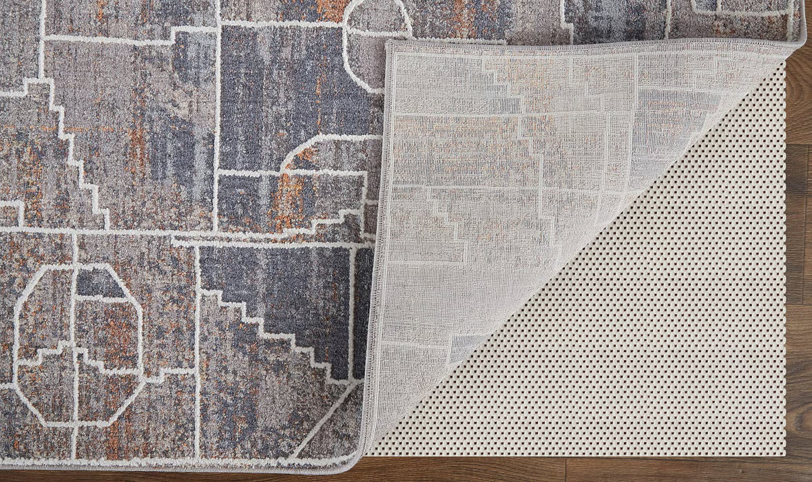 Francisco 8' x 10' Area Rug in Blue Multicolor