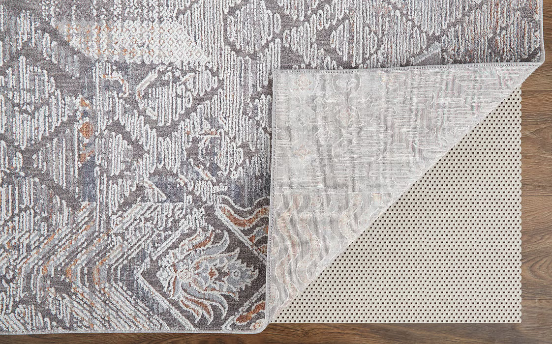 Francisco 8' x 10' Area Rug in Ivory Gray