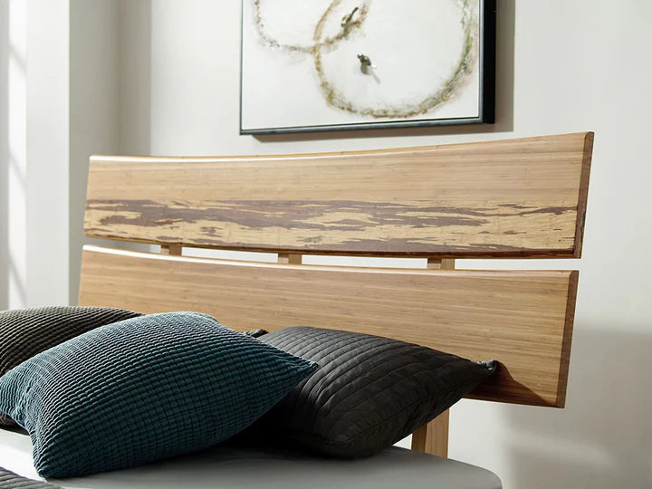 Azara Queen Platform Bed Caramelized