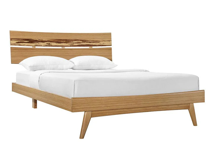 Azara Queen Platform Bed Caramelized