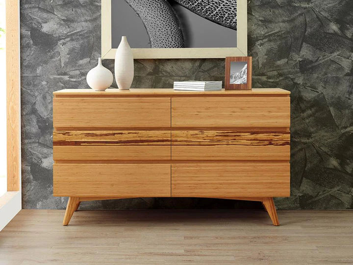 Azara 6-Drawer Dresser Caramelized