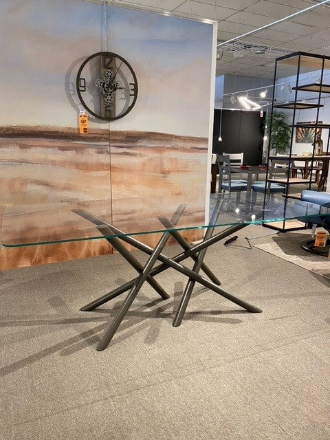 Trica Quantum Dinning Table In Champagne