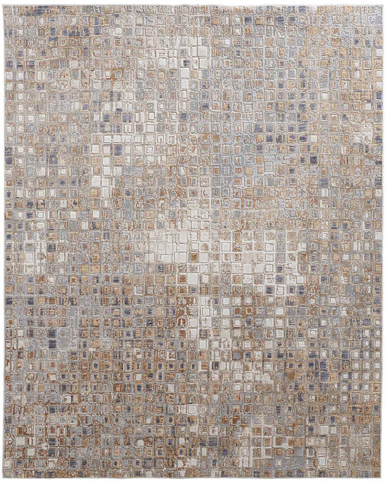 Laina 7'10" x 9'6" Area Rug in Beige grey