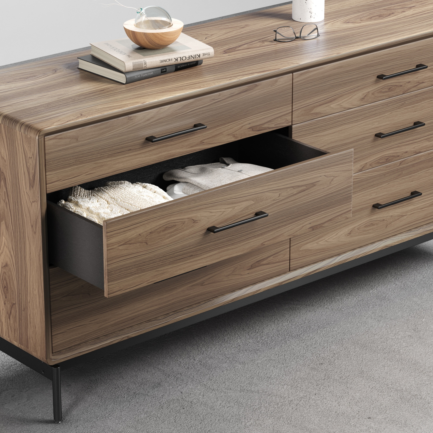 Linq 6-Drawer Dresser