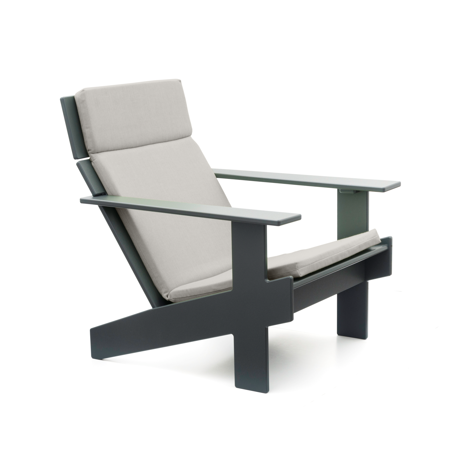 Lollygagger Tall Lounge Chair Grey