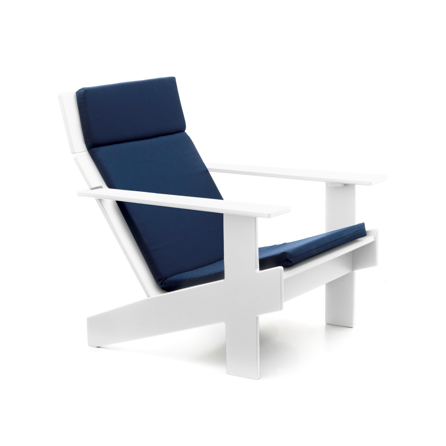 Lollygagger Tall Lounge Chair White