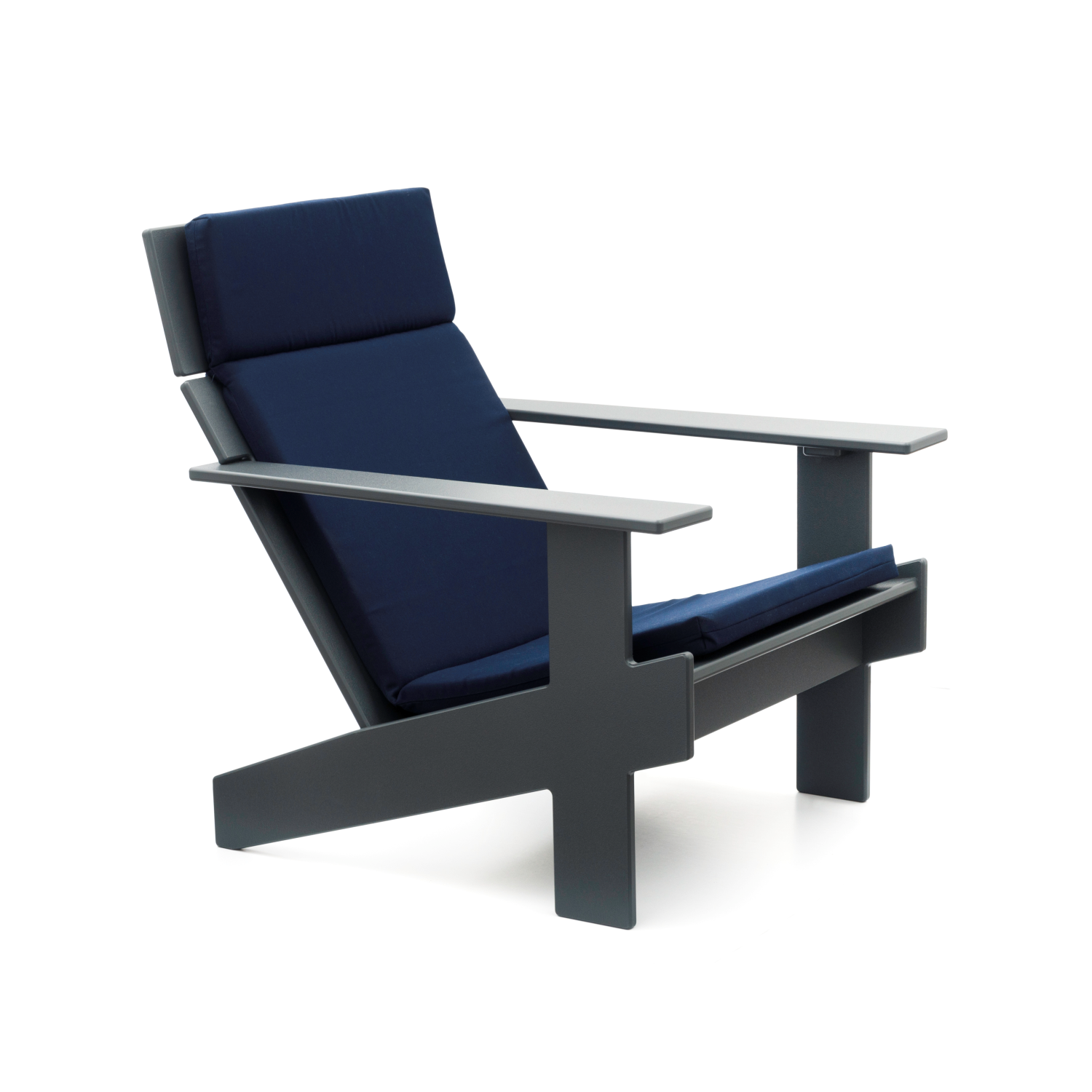 Lollygagger Tall Lounge Chair Grey