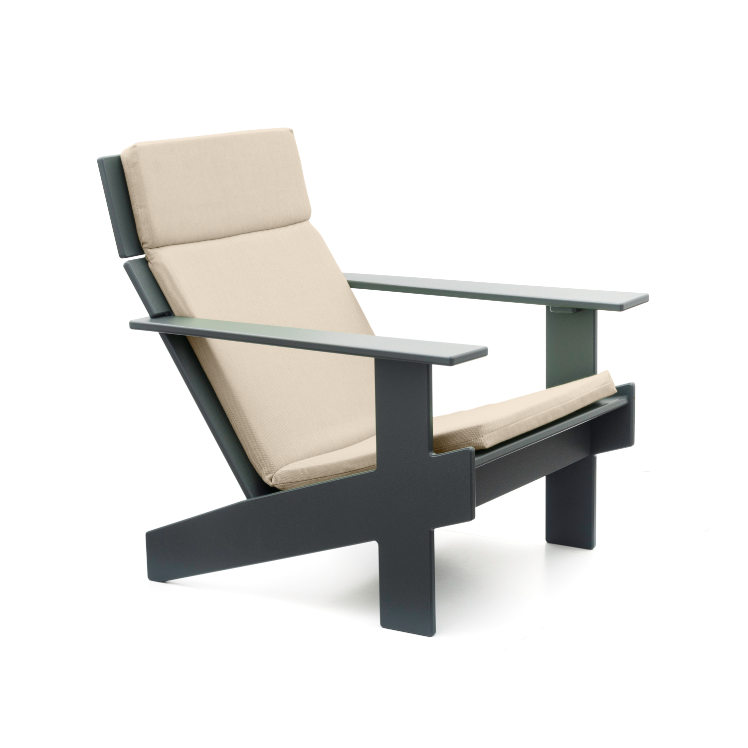 Lollygagger Tall Lounge Chair Grey