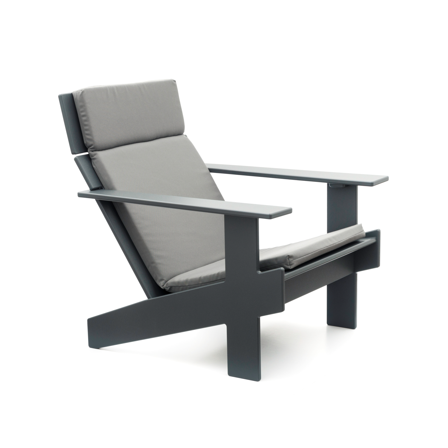 Lollygagger Tall Lounge Chair Grey