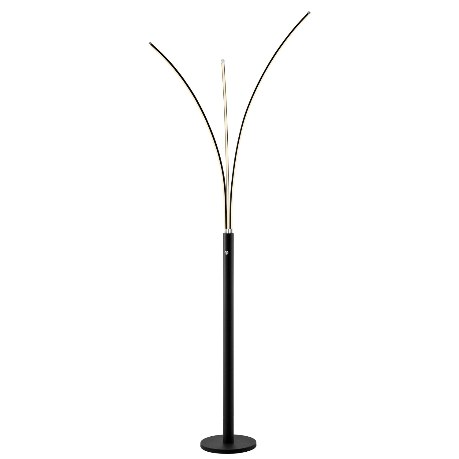 Monita 3-Lite Floor Lamp Color Option Black