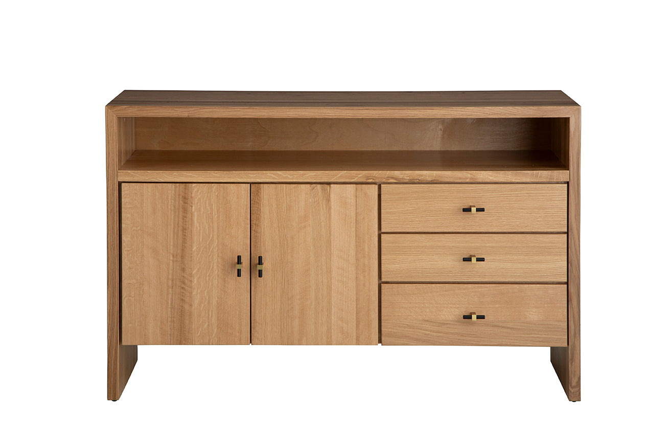 Monterey Small Server in Walnut & Cocoa