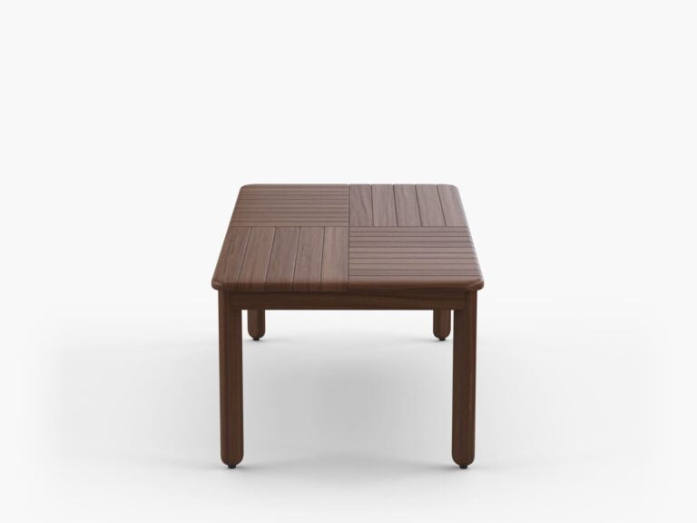 Mosaic Rectangular Outdoor Coffee Table IPE